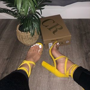 Yellow / Mustard Heels